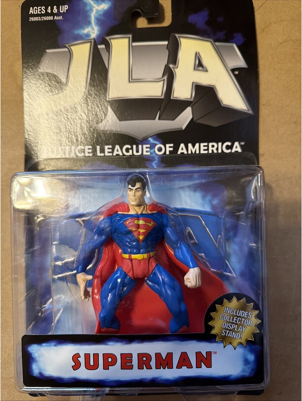 NEW Hasbro 1999 JLA SUPERMAN Action Figure DC Justice League Of America Sealed